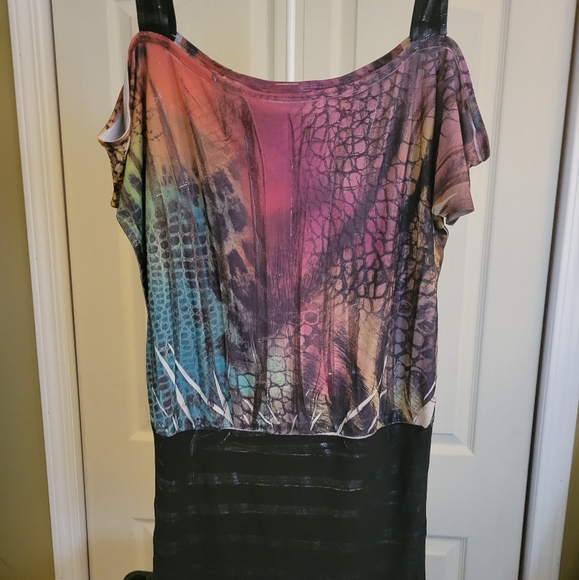 Cold Shouldered Club Dress - Picture 1 of 2